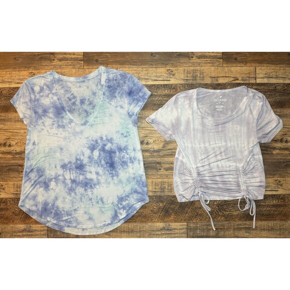 American Eagle Outfitters Tops - American Eagle Soft & Sexy Women’s Tie-Dye T-Shirt Lot Size Small‎